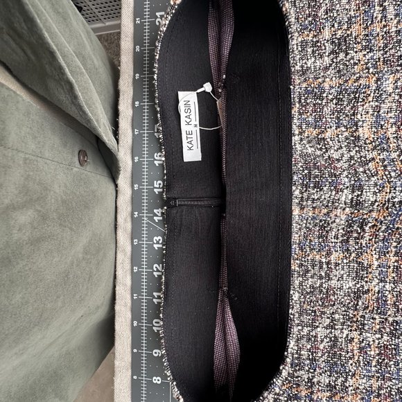 (USED) Kate Kasin Womens Knee Length Elastic Waist Stretchy Bodycon Skirt - Picture 4 of 8